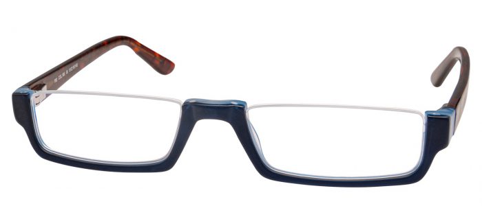 Col. 195 dunkelblau hellblau matt