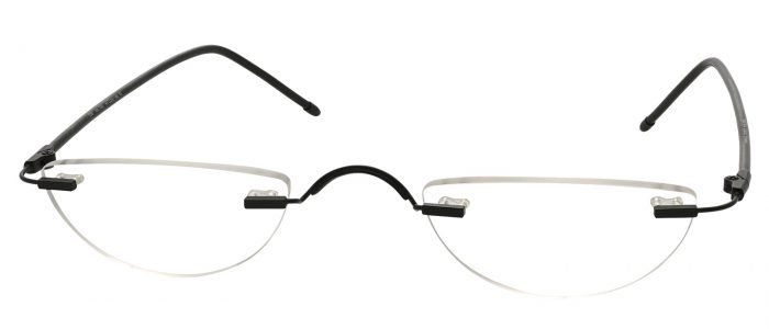 NCE Brillen Modell 559, Col. 100 schwarz matt