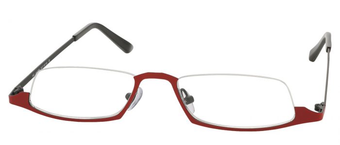 NCE Brillen Modell 560, Col. 698 rot matt schwarz