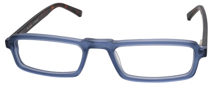 NCE Brillen, Modell 808 Col. 641 blau grau matt