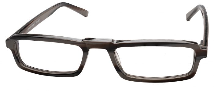 NCE Brillen, Modell 808 Col. 643 braun grau glänzend